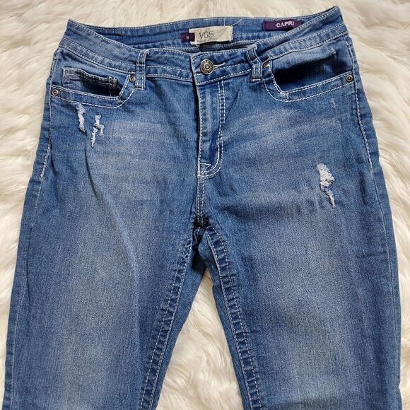 Vigoss Distressed Capri jeans - Picture 1 of 8